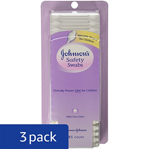 Johnson's Johnsons Safety Swabs, 185Count Packages (Pack of 3) Buy