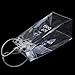 TOPBATHY Durable Clear Transparent PVC Champagne Wine Ice Bag Pouch Cooler Bag with Handle