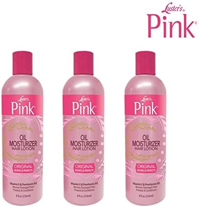 (PACK OF 3) LUSTER'S Pink Original Oil Moisturizer Lotion 4oz