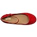 Ollio Women's Shoe Ballet Light Faux Suede Mary Jane Flats
