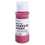 Darice DPCS135-63 Matte Holiday Red, 2 Ounces Acrylic Paint