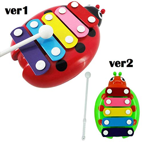 mrGood Baby Child Kid 5-Note Xylophone Musical Toys Wisdom Development Beetle Y797 - Thumbnail 5
