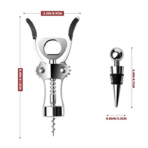 Algopix Similar Product 6 - Wing Corkscrew Wine Opener and Bottle