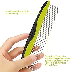 Pecute Pet Dematting Tool 2 Pack - Double Sided