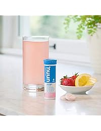 Nuun activo: Strawberry Lemonade Electrolyte – Bebida comprimidos (2 tubos de 10 pestañas)
