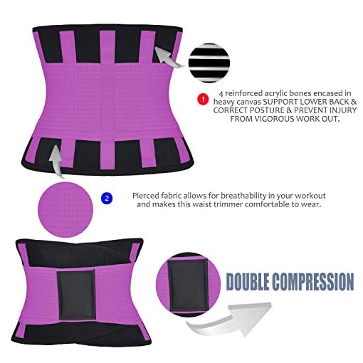 ChongErfei Waist Trainer Belt for Women Waist Cincher Trimmer Slimming Body Shaper Sport Girdle Belt - Image 7