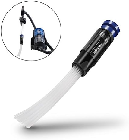Universal Vacuum Brush, Sellemer Dust Dirt Cleaner Remover, Small Suction Brush Tubes Access to anywhere for ArmorAll/Shop-Vac/Dry/Wet Vacuum (Not include Upright Vacuum)