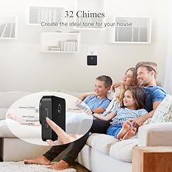 Wireless Doorbells for Home with 2 Plug-In