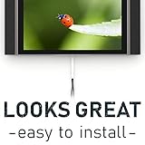 Wire Hiders for TV on Wall - Cord Hider Kit for Wall Mount TV, Speaker Wires or Power Cords - White Cable Concealer Set 13ft