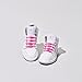 HICKIES Kids No-Tie Elastic Shoelaces - Pink (Pack Of 10 HICKIES Laces, Works In All Sneakers)