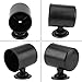 KIMISS Universal Black Single Gauge Metal Dashboard Pod, 60mm/2.4inch Car Dashboard Gauge Meter Cup Swivel Pod Holder
