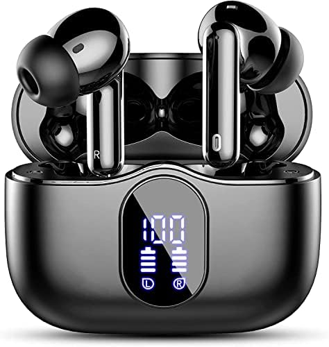 Écouteurs Bluetooth 5.3, Écouteur sans Fil, Hi-FI Son Stéréo