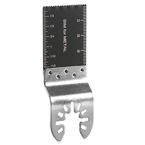 Wrightus 10 Pack Bi-Metal Oscillating Multitool Saw Blades Nail/ Metal/ Wood Quick Release Fit Fein Multimaster Porter Cable Black & Decker Bosch Dremel Craftsman Ridgid Ryobi Makita Milwaukee Dewalt