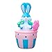 Holidayana Inflatable 8FT Giant Easter Bunny In Basket Inflatable Featuring Lighted Interior / Airblown Inflatable Easter Decoration With Built In Fan And Anchor Ropes