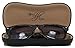 In Style Eyes EyeCool Classic Full Reader Glasses, Non-Bifocal Sunglasses - Full-Rimmed Frame - Non-Polarized Lens - Black - 1.25x
