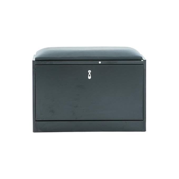 Danube Home Tommy Wooden Shoe Ottoman Black Amazon.in Danube Home Tommy Wooden Shoe Ottoman Black Amazon.in