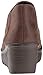 Skechers Women's Parallel-Curtail-Twin Gore Ruched Bootie Ankle Boot, Chocolate, 8.5 M US