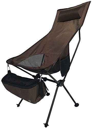 high back portable chair