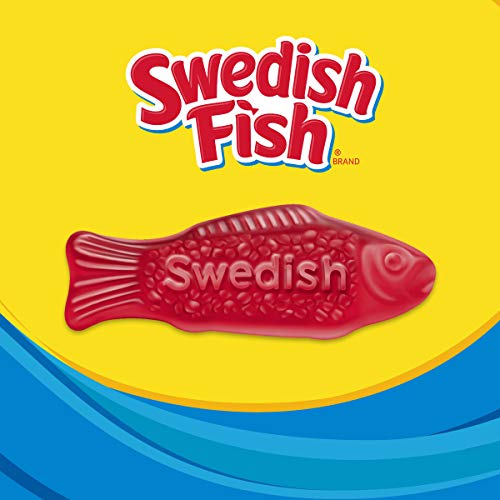 SWEDISH FISH Soft & Chewy Candy - 24 Full Size Packs
