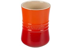 Le Creuset Stoneware 1-Quart Utensil Crock, Cerise (Cherry Red)