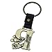 Mickey Mouse Letter P Brass Key Chain