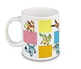 Pokemon Eeveelution Coffee Or Tea Mug Gift - Cute - Funny - Fandom - Flareon - Jolteon - Vaporeon - Sylveon Cute Funny Gift Coworker Friend 11 Ounce Office Gift Co Worker Gift