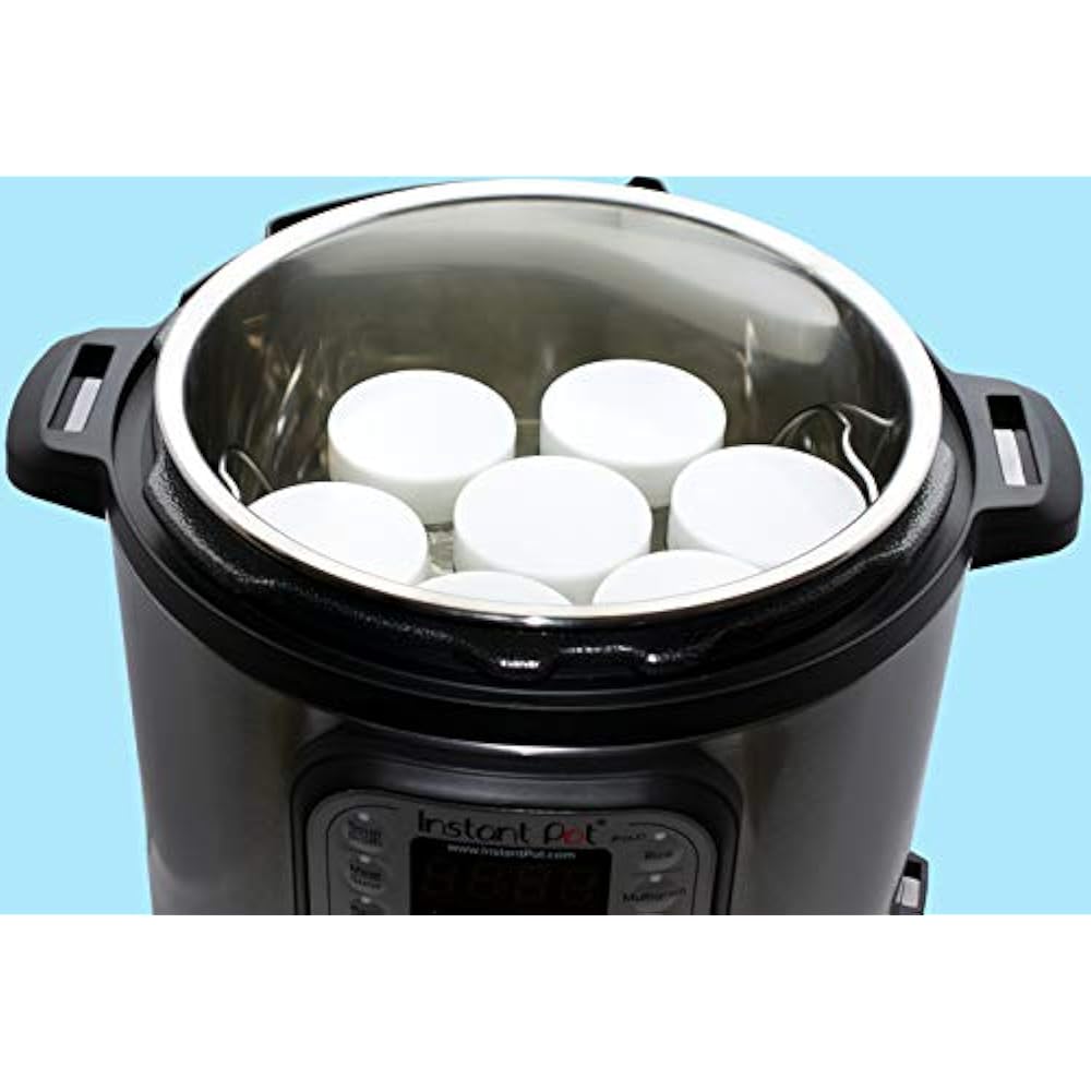 6 Yogurt Makers Oz Glass Jars Fit Instant Pot, Euro Cuisine GY1920, And