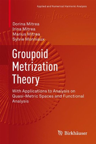 Groupoid Metrization Theory: With Applications to Analysis on Quasi-Metric Spaces and Functional Analysis (Applied and Numerical Harmonic Analysis)