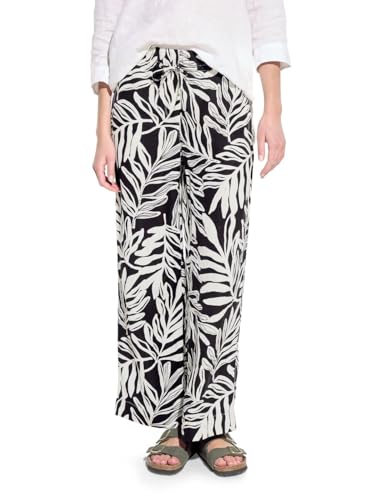Cecil Damen Leichte Sommer Hose Black XS/L30