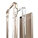 Caseology Skyfall for Apple iPhone 8 Plus Case (2017) / for iPhone 7 Plus Case (2016) - Clear Back & Slim Fit - Gold