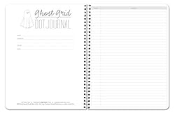 BookFactory Ghost Grid Dot Journal/Bullet Notebook