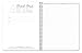 BookFactory Ghost Grid Dot Journal/Large Bullet Notebook 120 Pages 8.5