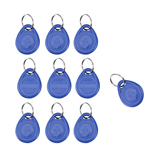 Jadeshay Handheld RFID Reader - 125KHz Handheld RFID Writer/Copier/Reader/Duplicator with 10PCS ID Tags