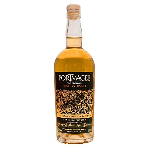 Portmagee Triple Distilled Irish Whiskey – Limitierte Serie I Hochwertiger Premium I Pure I Single Malt &Amp; Single Grain I 40% Alk.