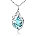 Mother‘s Day Gifts, Teardrop of Angel Pendant Necklace Jewelry Mother Gift with Crystals from Austria