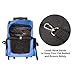 Peach Tree Pet Travel Rolling Backpack Rolling Carrier for Dogs Pet Carrier with Wheels Rolling Pet Travel Tote Airline Approved