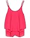 Lowpricenice (TM) Women Sexy Bilayer Chiffon Loose Vest Shirt