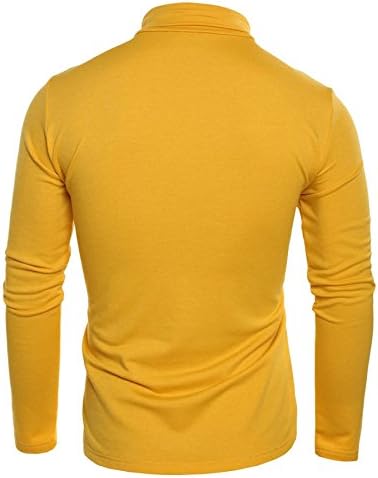 polo amarillo manga larga