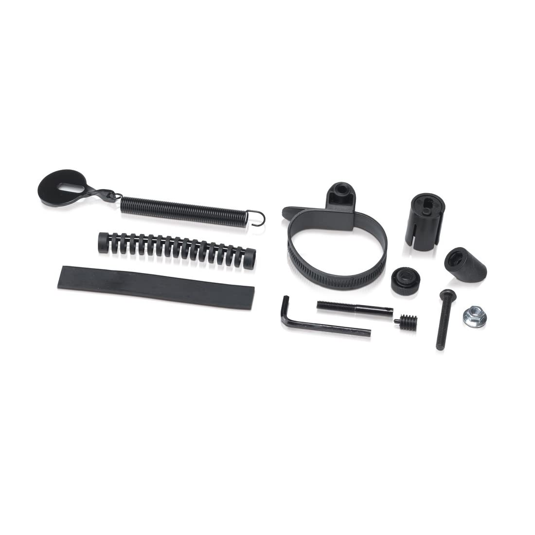 XLC Unisex Adult's KS-X03 Steering Damper, Black, Ø 38mm-62mm