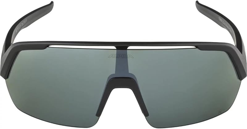 Unissex - Adultos, óculos desportivos TURBO HR Q-LITE, preto mate/prateado, tamanho único