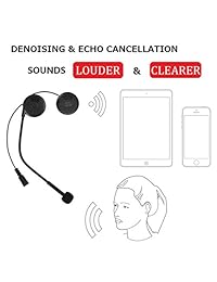 nikomaku sistemas de comunicación de la motocicleta, casco de moto Auriculares Bluetooth intercomunicador Juego