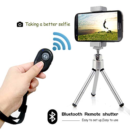 LINKCOOL Wireless Bluetooth Remote Control for Phone iPhone Samsung Other Smartphone Camera Compatible with All iOS and Android Devices with Wrist Strap Included