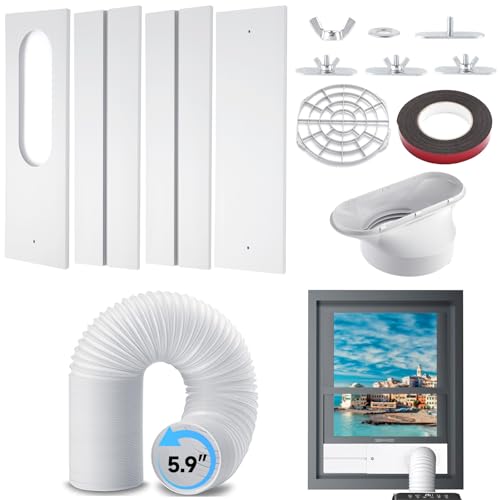 BAFFOGY Portable Air Conditioner Window Kit