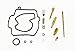 Outlaw Racing OR2485 Carburetor Carb Complete Master Repair Rebuild Kit Yamaha YZ250 00-01