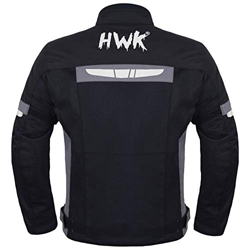 HWK Mesh Motorcycle Jacket Riding Air Motorbike Jacket Biker CE Armored