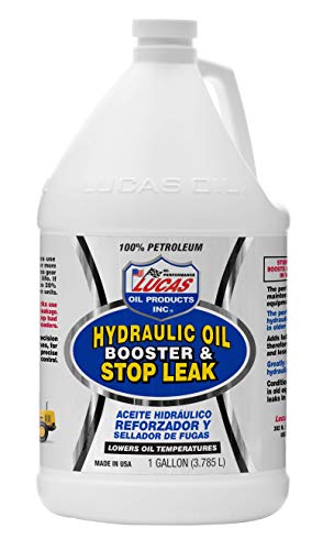 LUCAS 10018 Brown Hydraulic Oil and Stop Leak, 3.79 ml