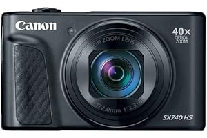 Canon PowerShot SX740 HS Digital Camera - Black (International Version)