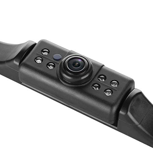 LeeKooLuu Upgraded DIY Backup Camera for Car/RV/Truck/Van Color HD Rear View/Front View Camera DIY Guide Lines IP69 Waterproof Super Night Vision