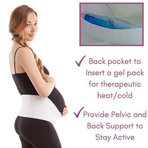 GABRIALLA Elastic Maternity Support Belt, Prevent Lower Back Pain and