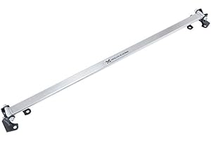 URMARKETOUTLET Liphontcta Megan Racing Front Upper Steel/Aluminum Aluminum Race Spec Strut Bar (MR-SB-HA03FU-1P)